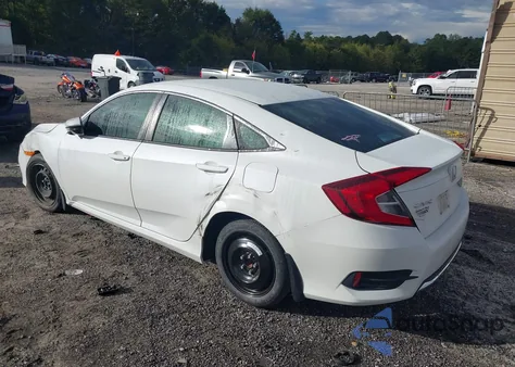 2020 Honda Civic Lx из США, поврежденный, VIN 2HGFC2F62LH505337